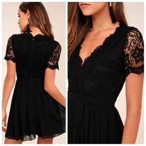 Lulu’s black angel in disguise dress